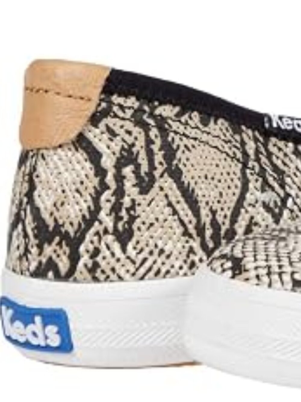 Keds Bryn Canvas Ballet Flats Snakeskin Print